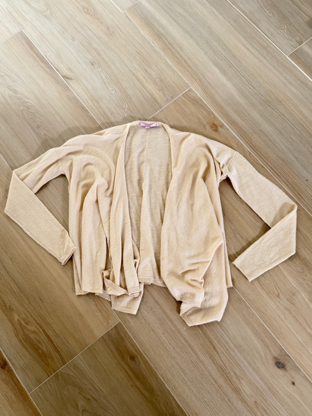 Light Beige calypso st barths Women’s cashmere Cardigan